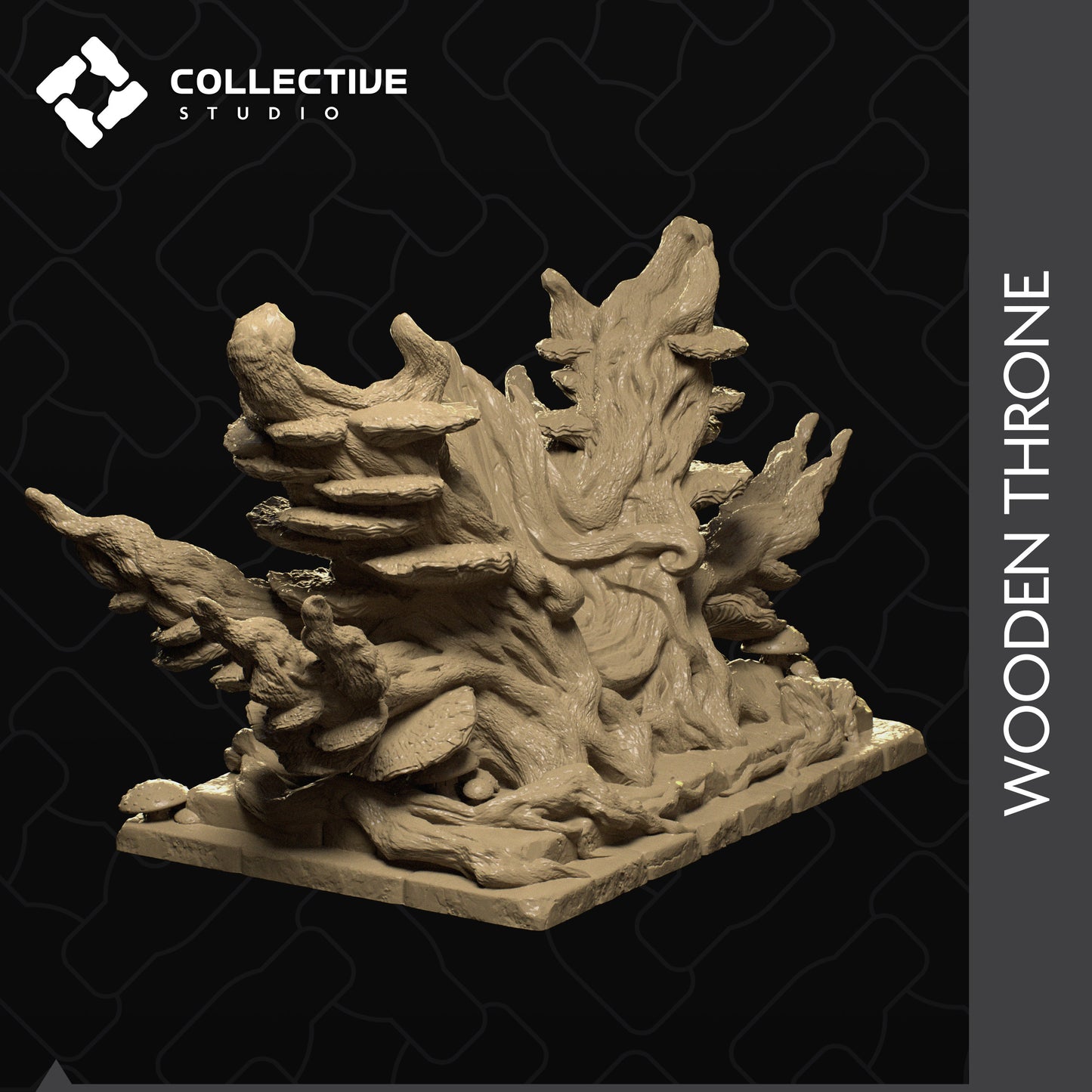Collective Studio - Wooden Throne, Terrain