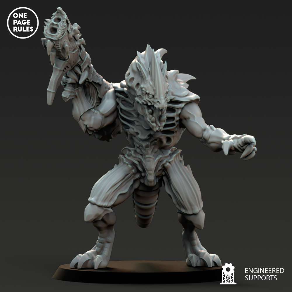 One Page Rules - Prime Gunner 1, Tyranids - Warhammer 40K 2023 June