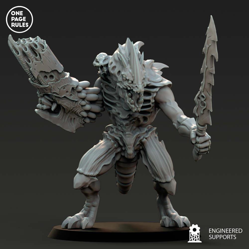 One Page Rules - Prime Gunner 10, Tyranids - Warhammer 40K 2023 June