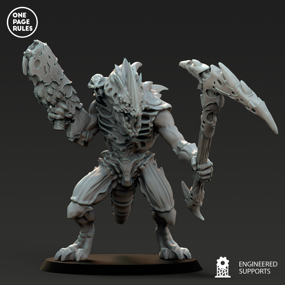 One Page Rules - Prime Gunner 12, Tyranids - Warhammer 40K 2023 June