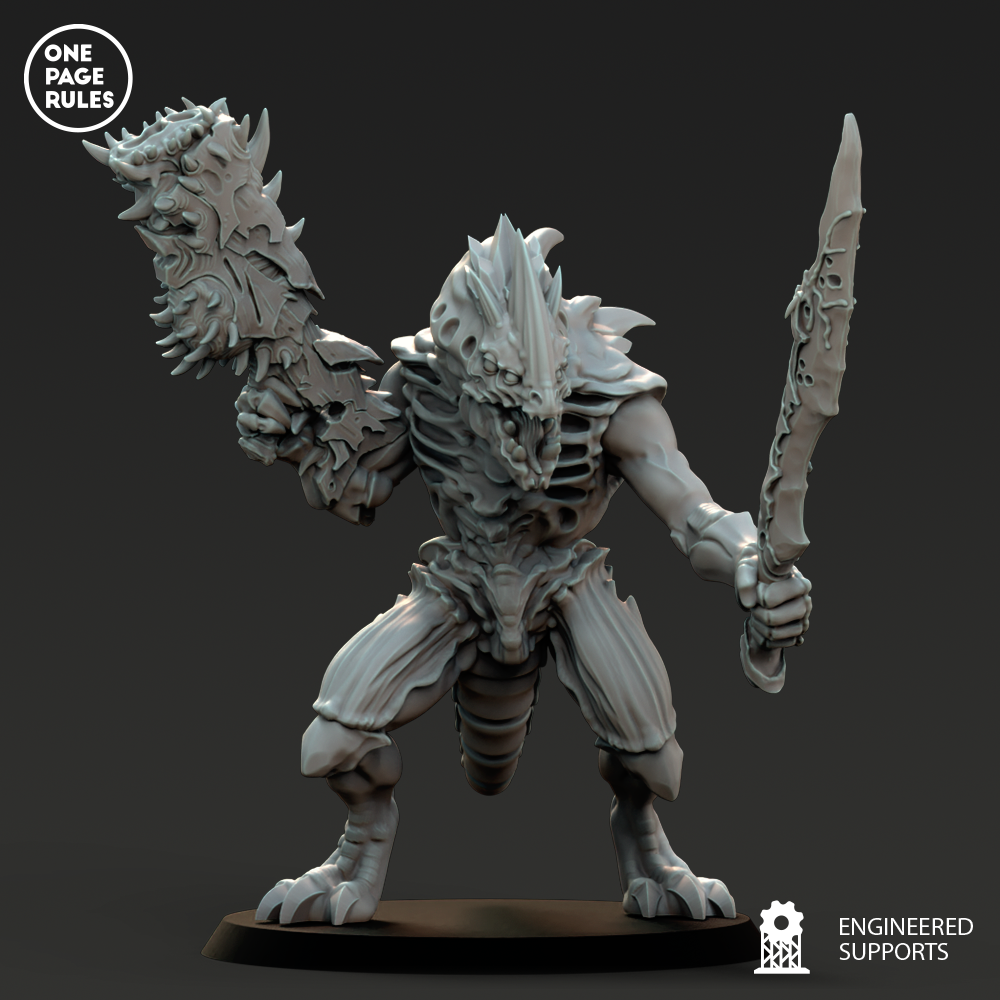 One Page Rules - Prime Gunner 2, Tyranids - Warhammer 40K 2023 June
