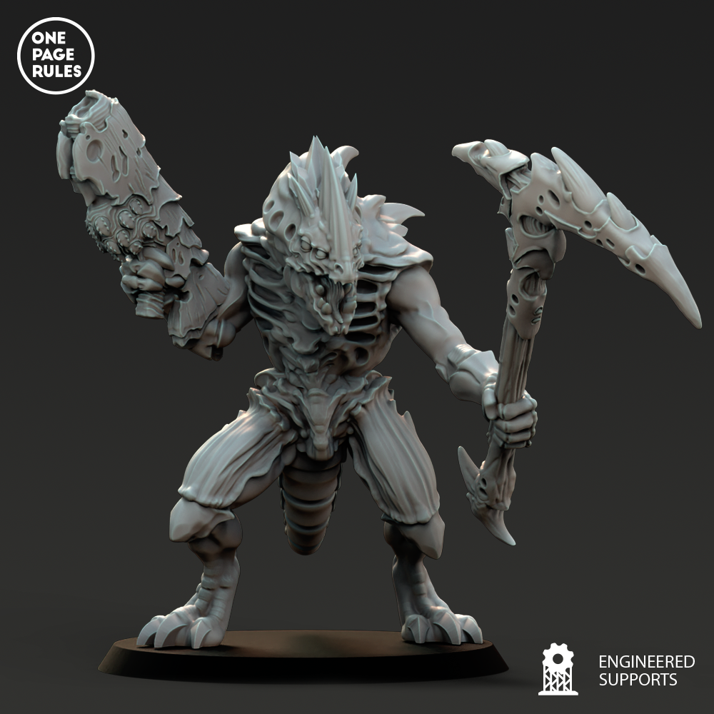One Page Rules - Prime Gunner 6, Tyranids - Warhammer 40K 2023 June