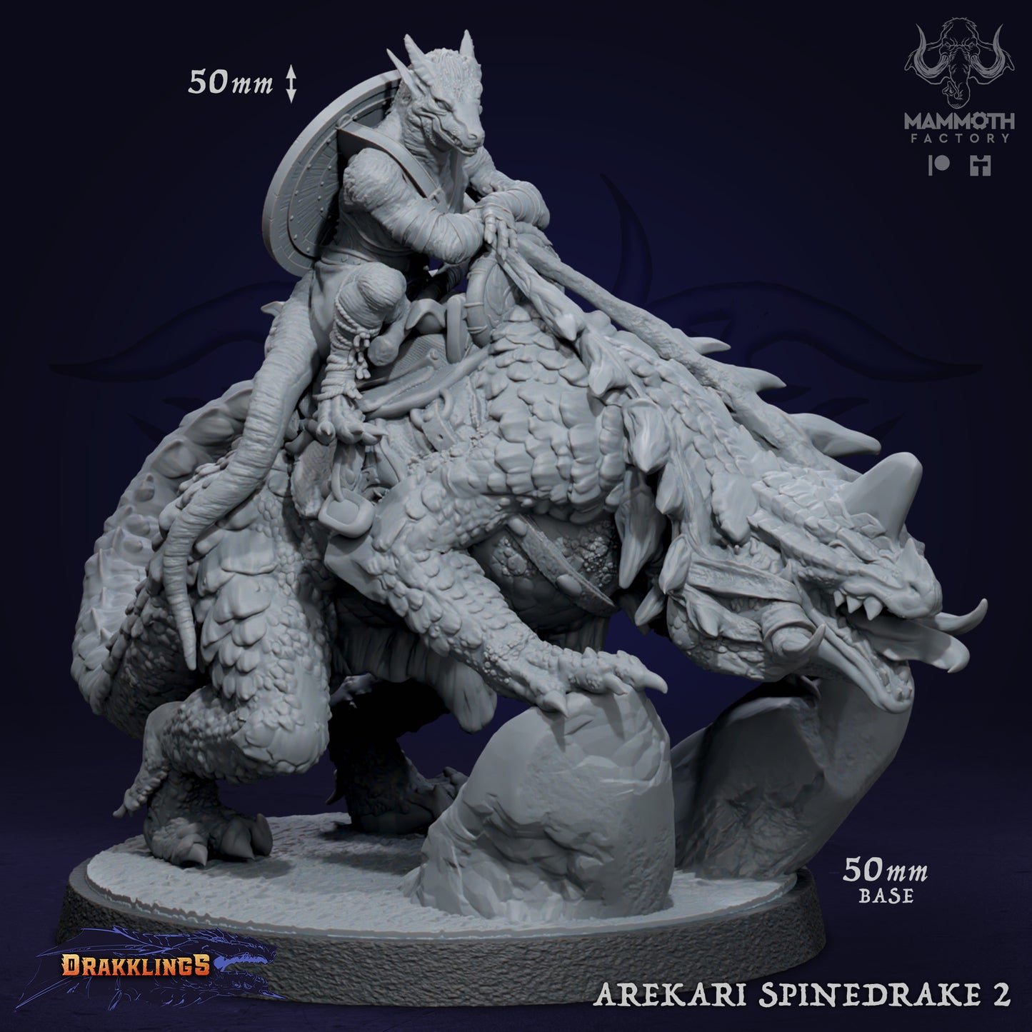 Mammoth Factory - Drakkling SpineDrake 2 - Drakklings 2023 November