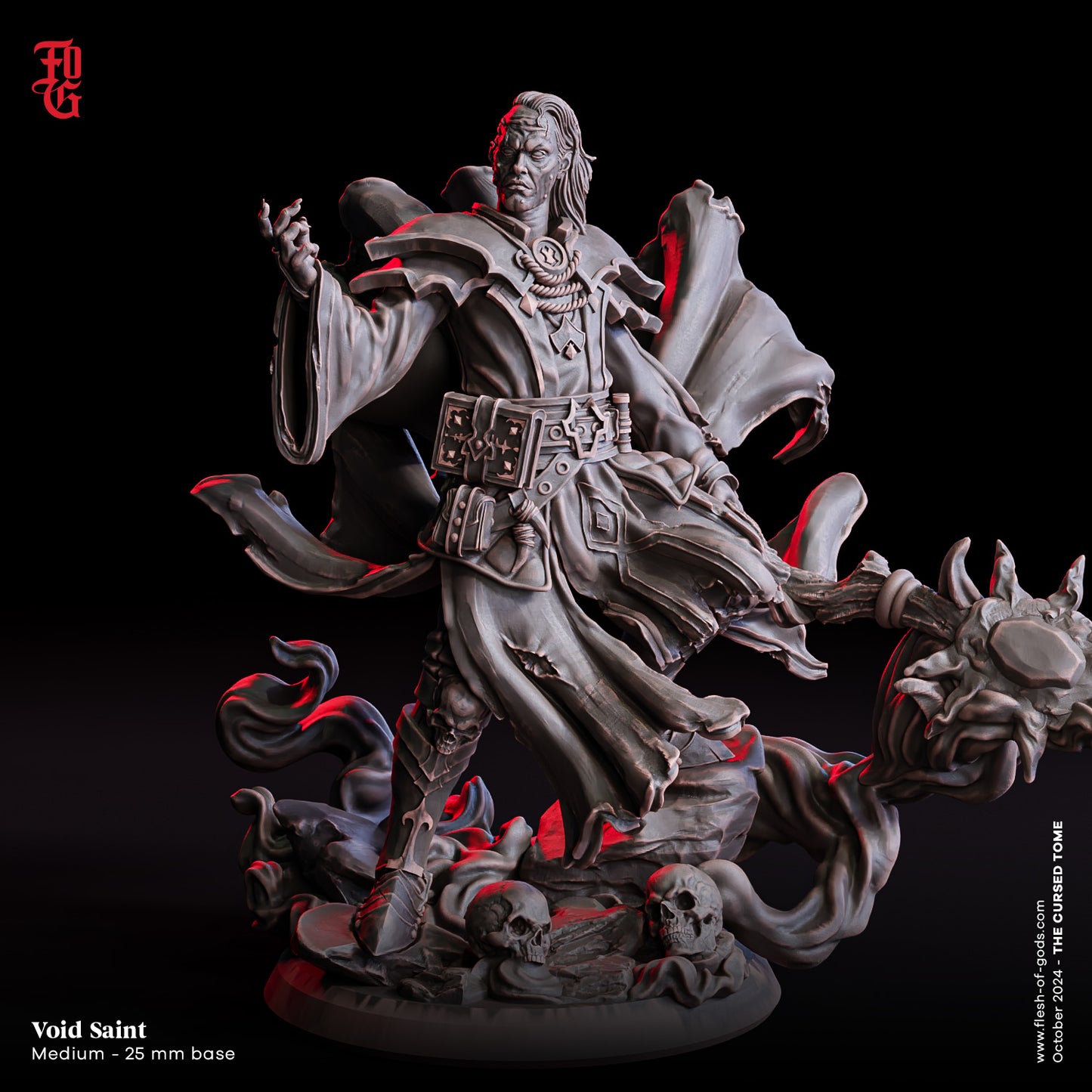 Flesh Of Gods - Void Saint - The Cursed Tome - 2024- October Release (Medium)