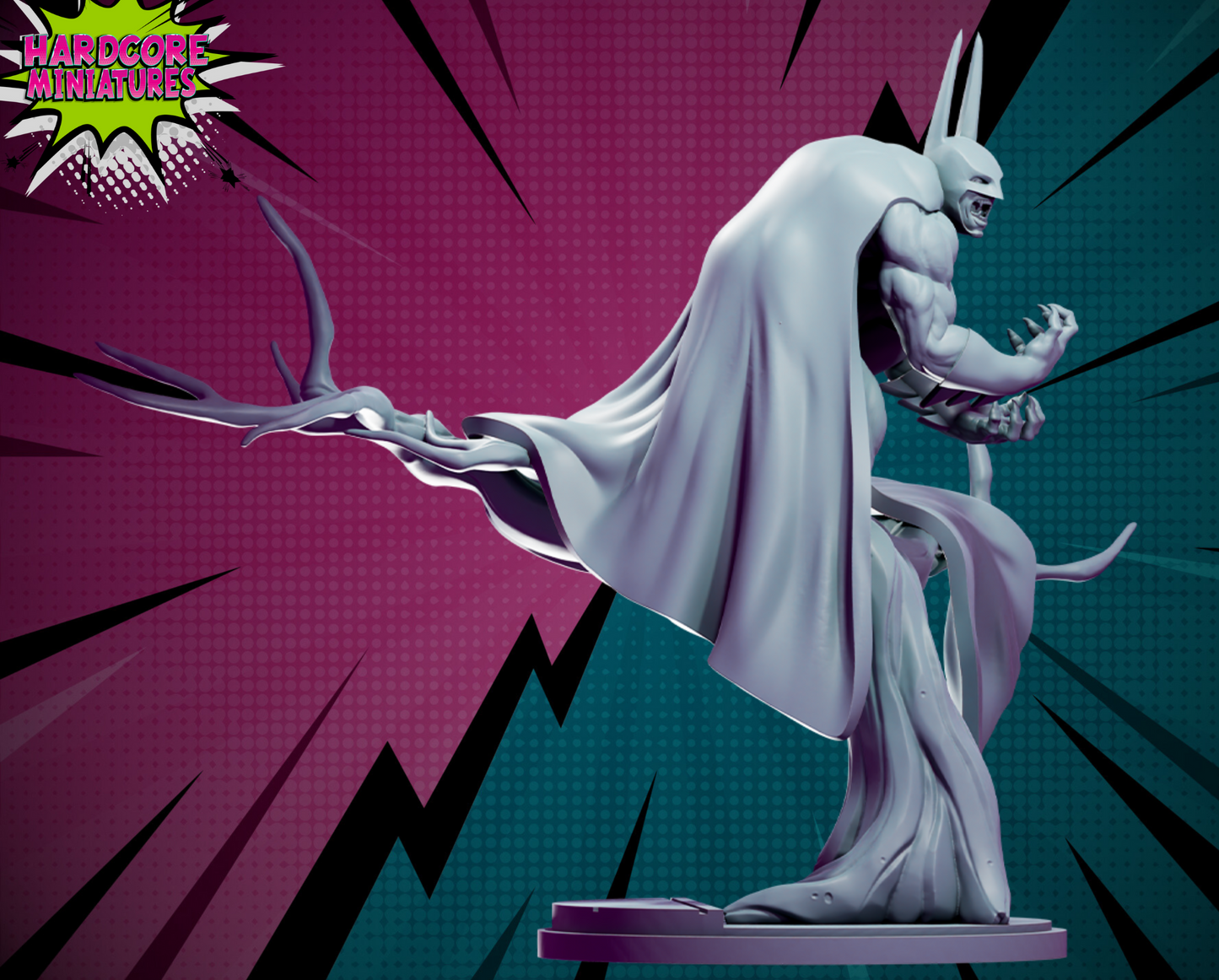 Hardcore Miniatures - Vampire Batman - November 2024