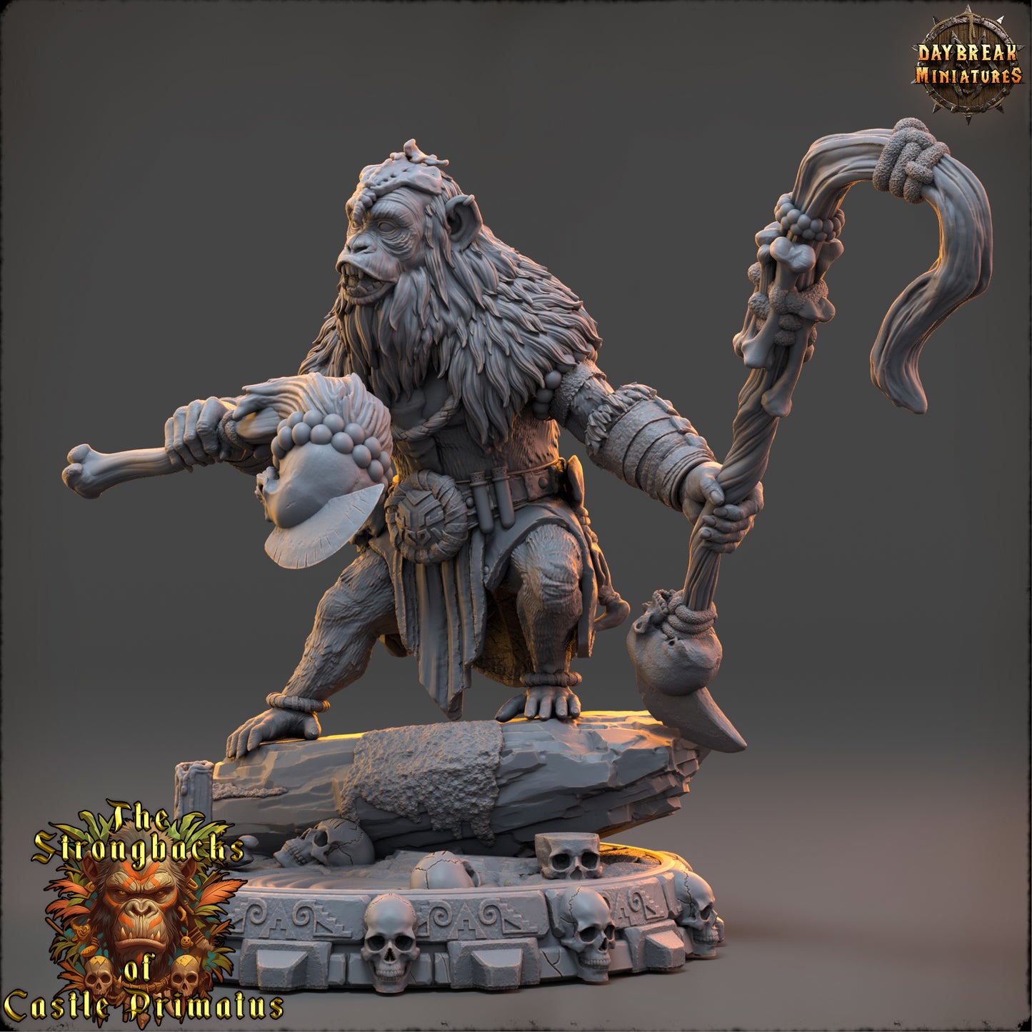 Daybreak Miniatures - Brak Stormar - The Strongbacks of Castle Primatus 2024 November