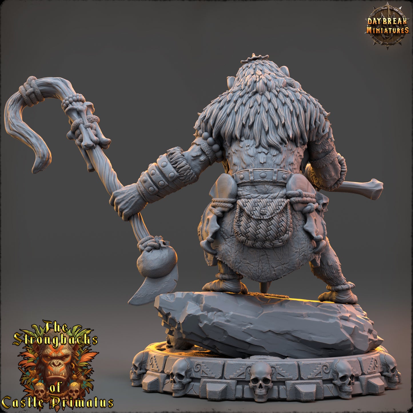 Daybreak Miniatures - Brak Stormar - The Strongbacks of Castle Primatus 2024 November