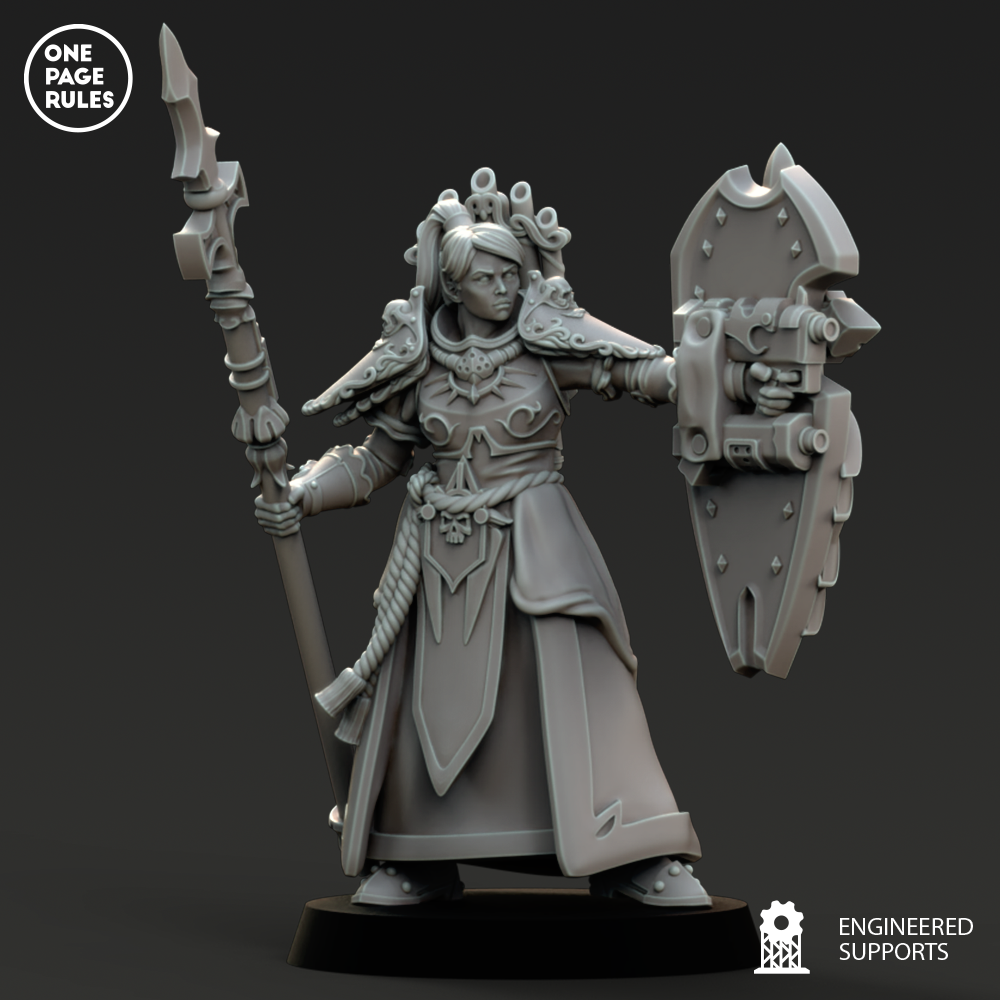 One Page Rules - Sacrosants, Adeptas Sororitas - Warhammer 40K 2023 February