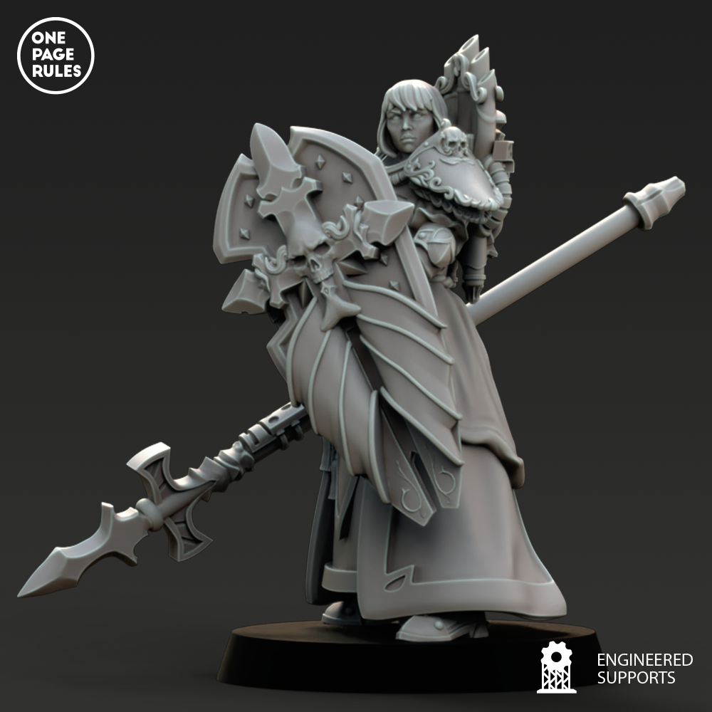 One Page Rules - Sacrosants, Adeptas Sororitas - Warhammer 40K 2023 February