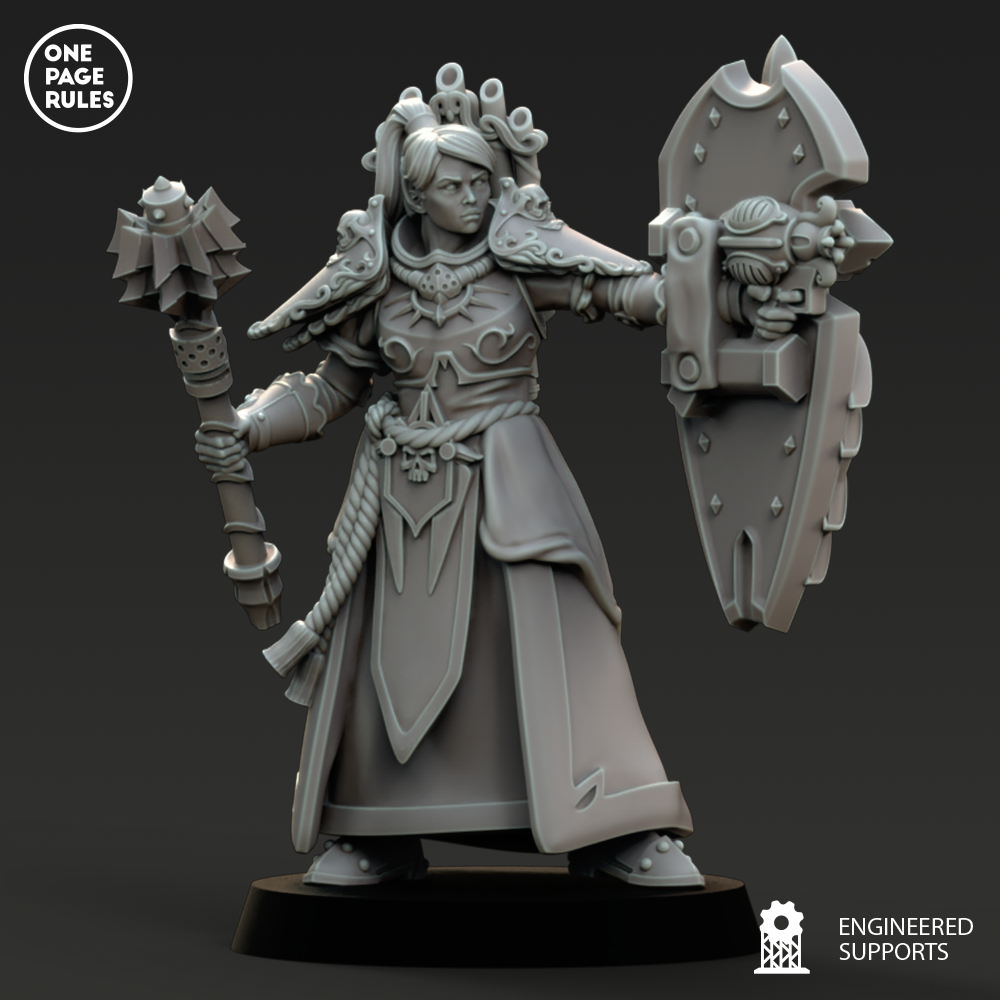 One Page Rules - Sacrosants, Adeptas Sororitas - Warhammer 40K 2023 February
