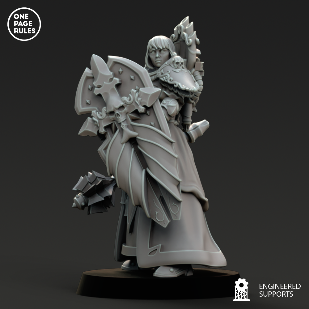 One Page Rules - Sacrosants, Adeptas Sororitas - Warhammer 40K 2023 February