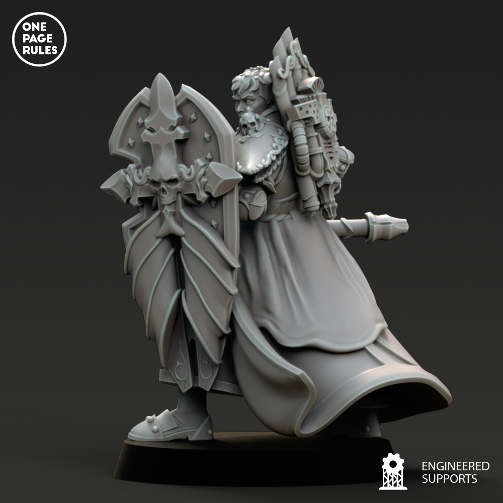 One Page Rules - Sacrosants, Adeptas Sororitas - Warhammer 40K 2023 February