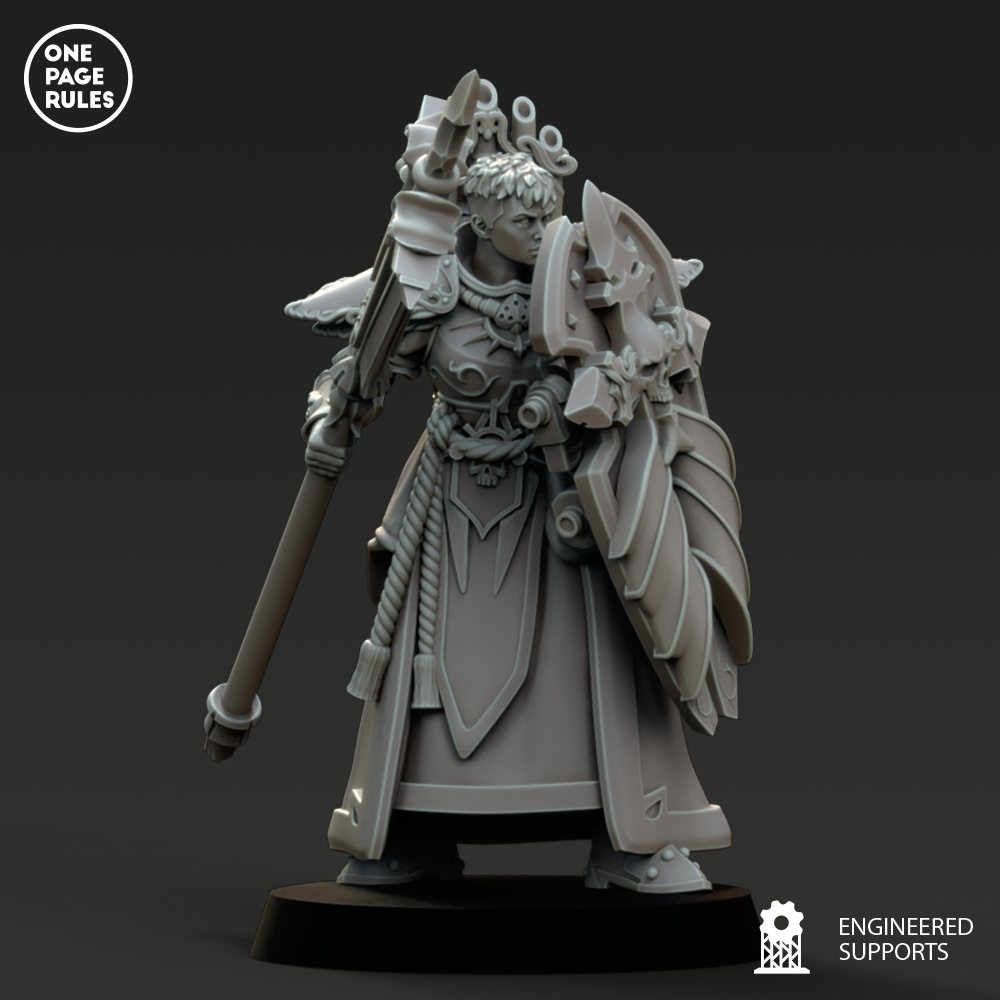 One Page Rules - Sacrosants, Adeptas Sororitas - Warhammer 40K 2023 February