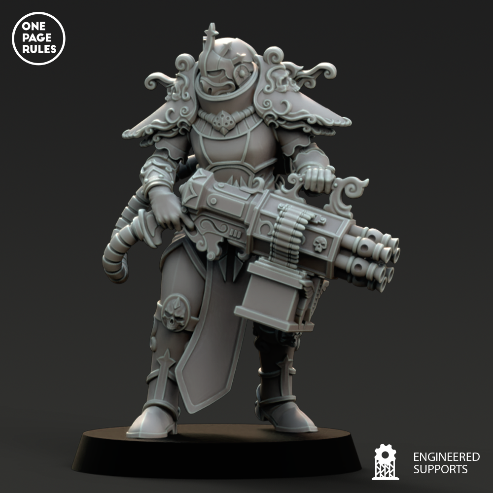 One Page Rules - Celestials Heavy Supports, Adepta Sororitas - Warhammer 40k 2023 April