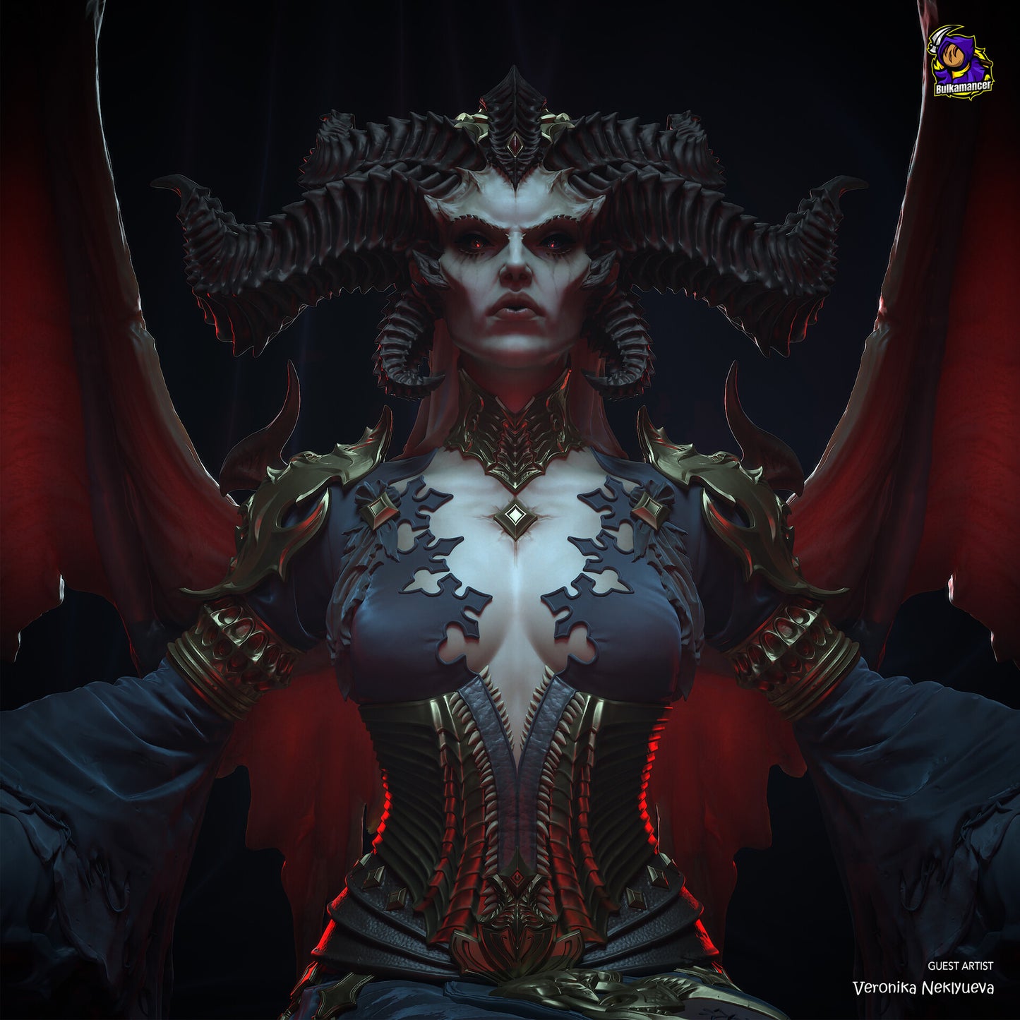 Bulkamancer - Lilith, Matriarch of Demons - Diablo 15cm