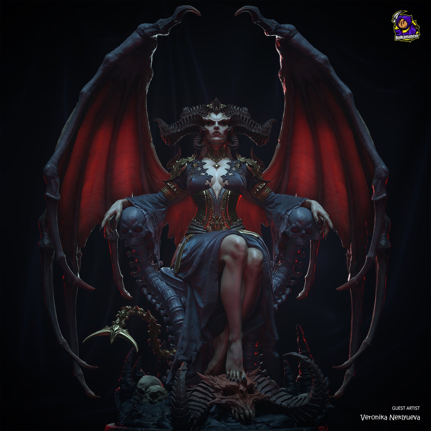 Bulkamancer - Lilith, Matriarch of Demons - Diablo 15cm