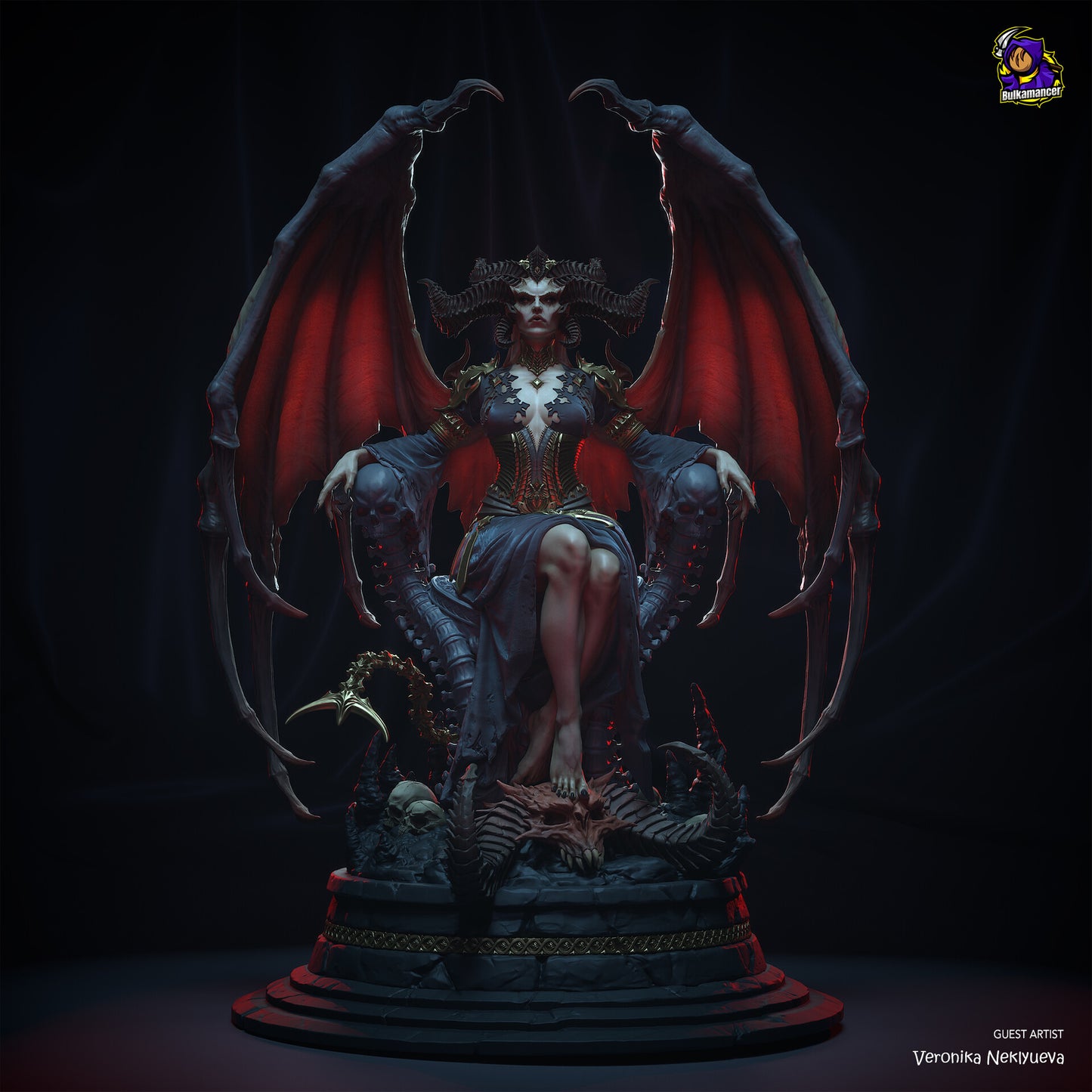 Bulkamancer - Lilith, Matriarch of Demons - Diablo 15cm