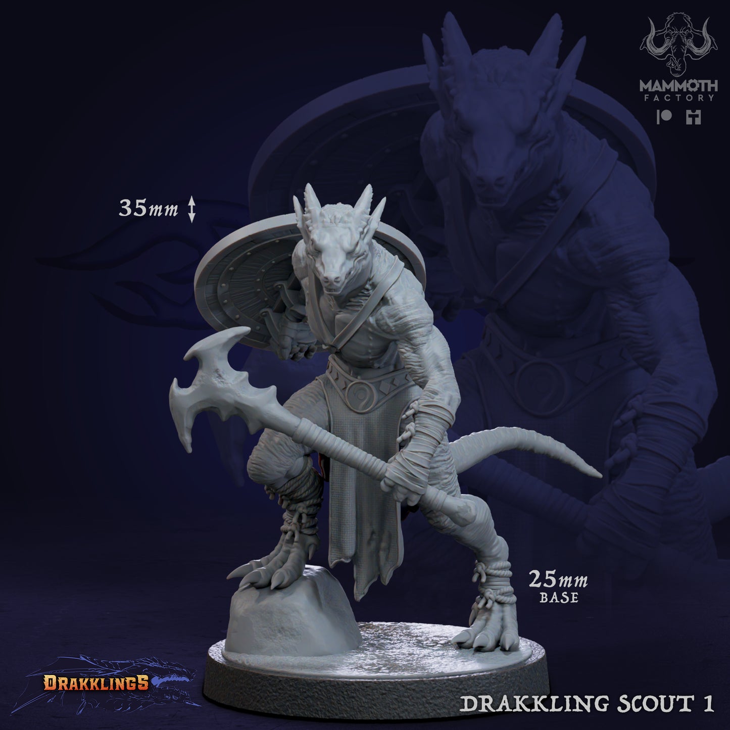 Mammoth Factory - Drakkling Scout 1 - Drakklings 2023 November