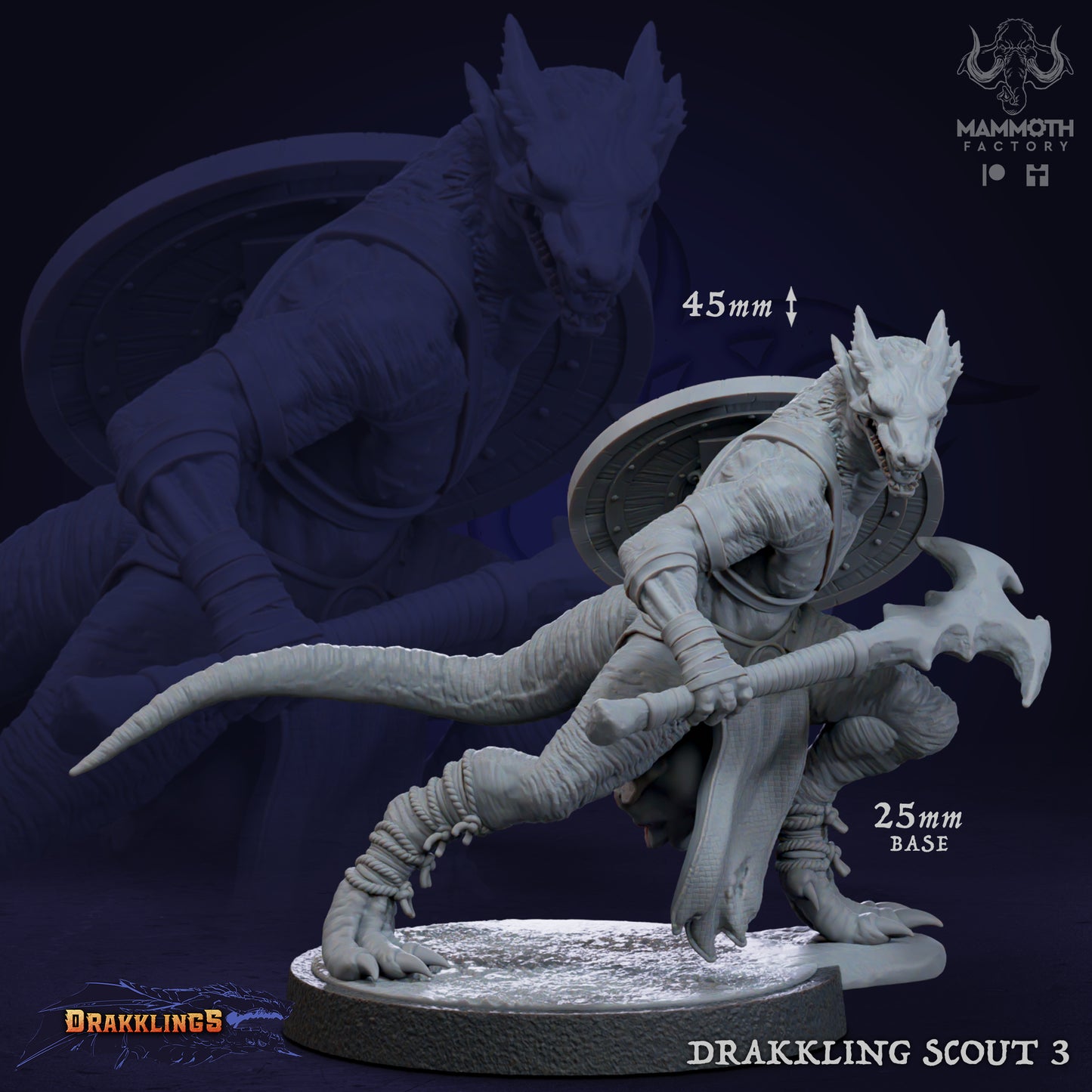 Mammoth Factory - Drakkling Scout 3 - Drakklings 2023 November