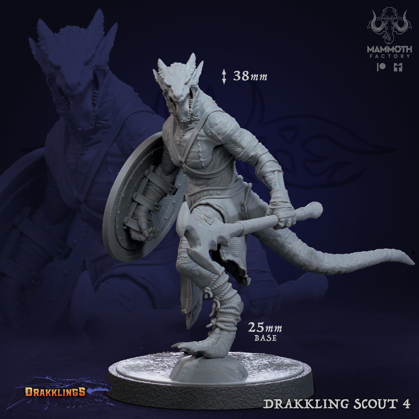 Mammoth Factory - Drakkling Scout 4 - Drakklings 2023 November