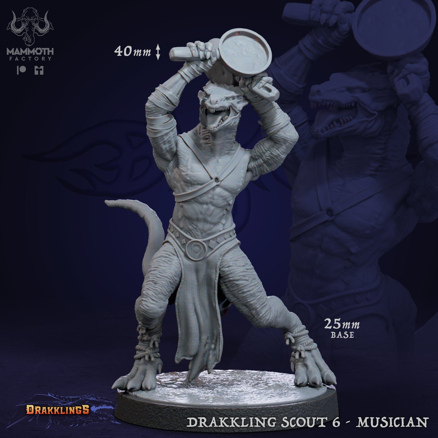 Mammoth Factory - Drakkling Bard - Drakklings 2023 November