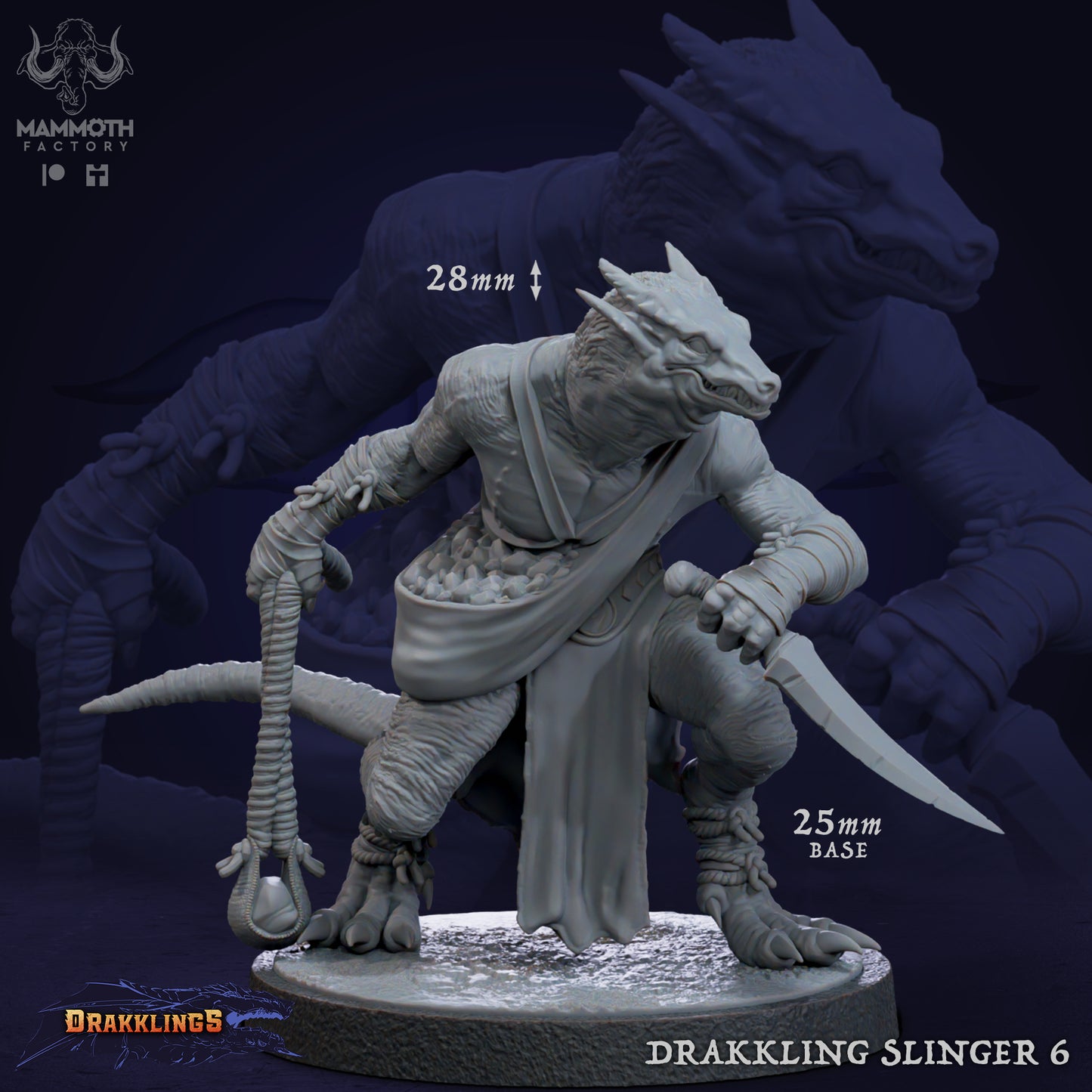 Mammoth Factory - Drakkling Slinger 6 - Drakklings 2023 November