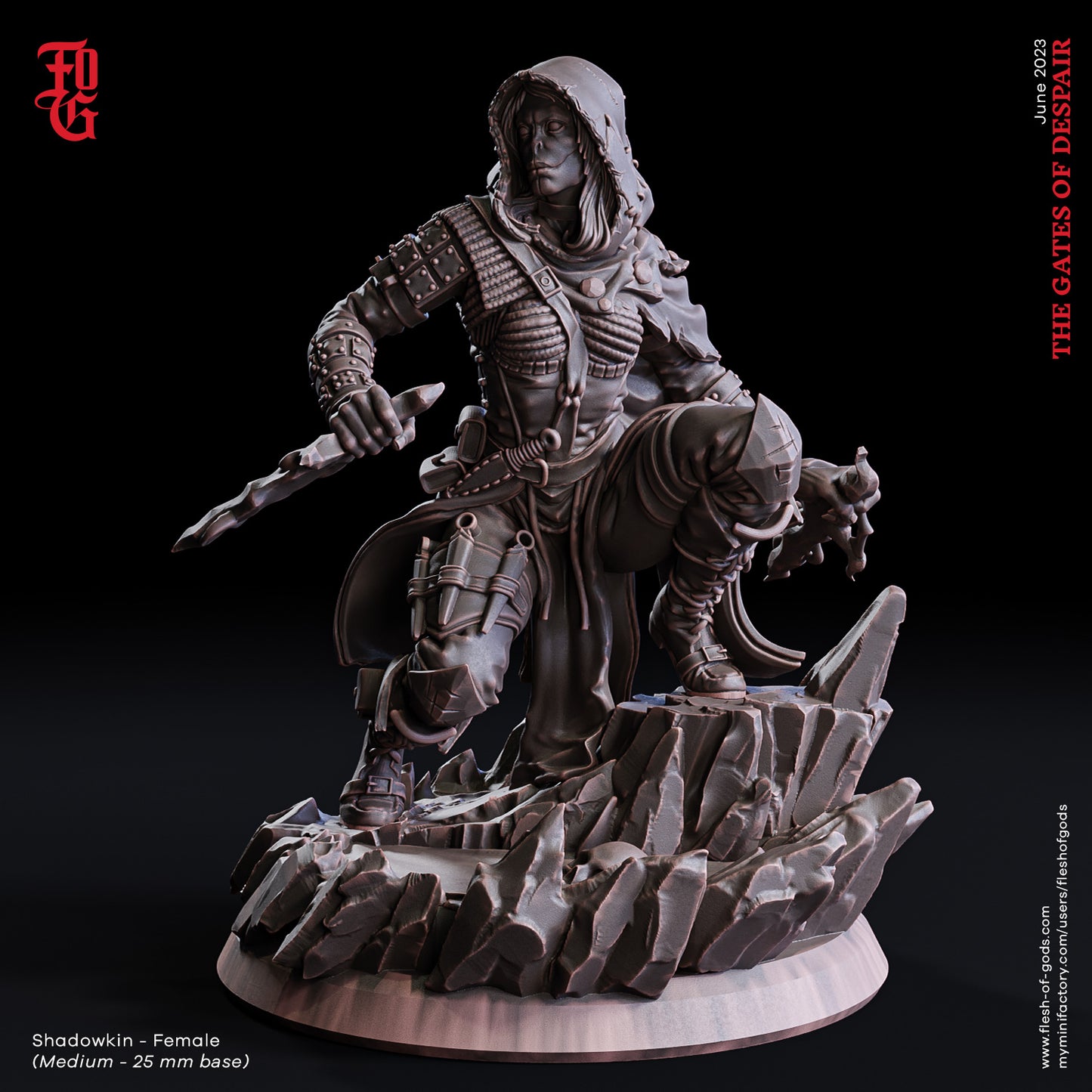 Flesh Of Gods - Shadowkin Female - The Gates of Despair - 2023- June 35mm
