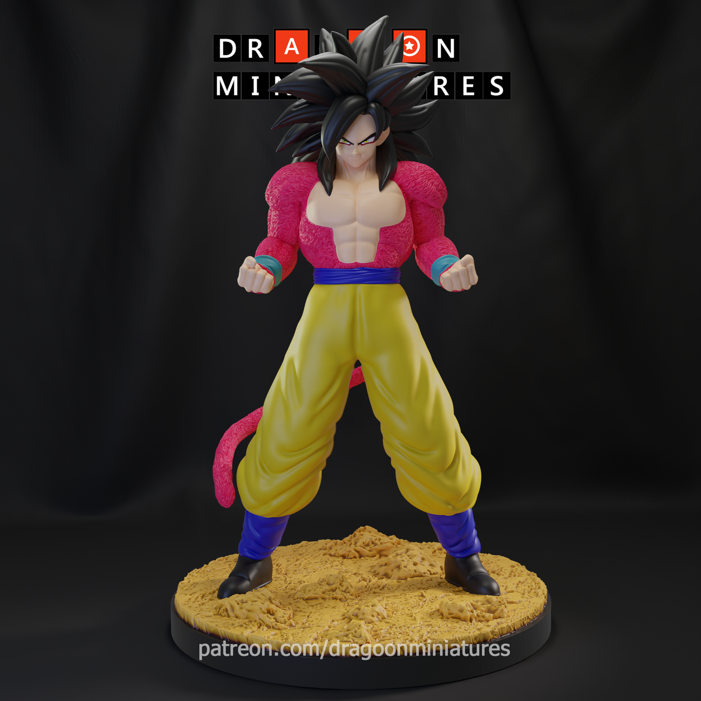 Dragoon Miniatures - Goku 4 - Dragon Ball