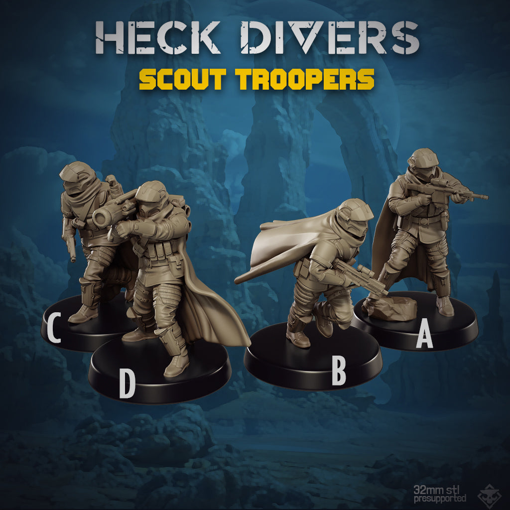 Skullforge - (Heck) Hell Divers, Scout Troopers 2024 March