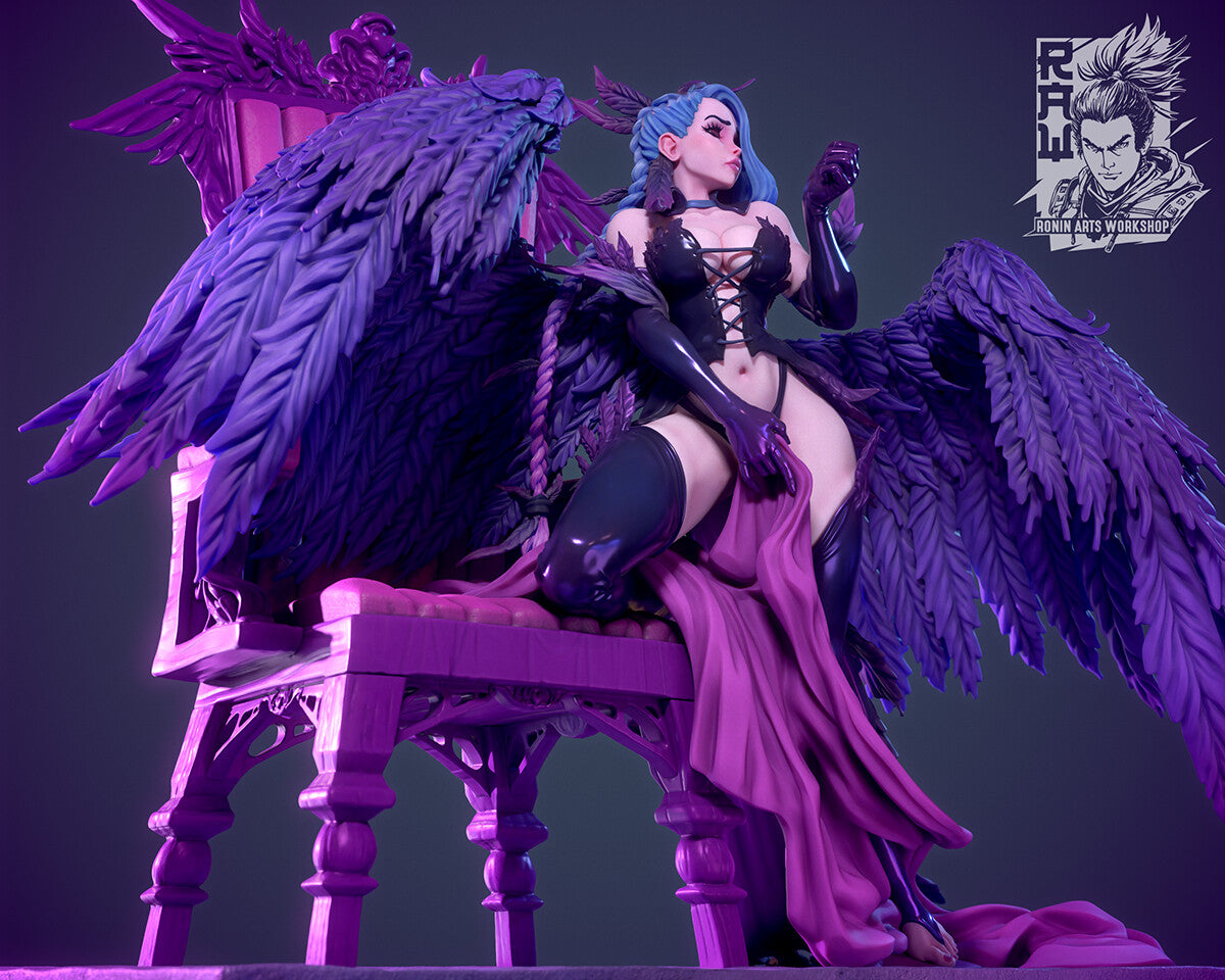 Ronin Arts - Lilim The Fallen Angel, Pin Up