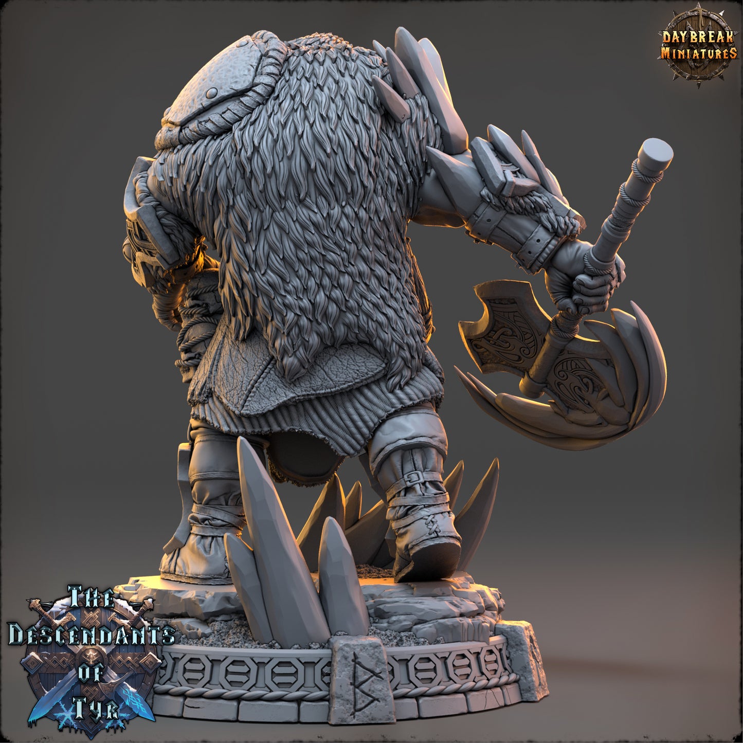 Daybreak Miniatures - Icebjörn Horgast - Northmen, The Descendants of Tyr 2024 December