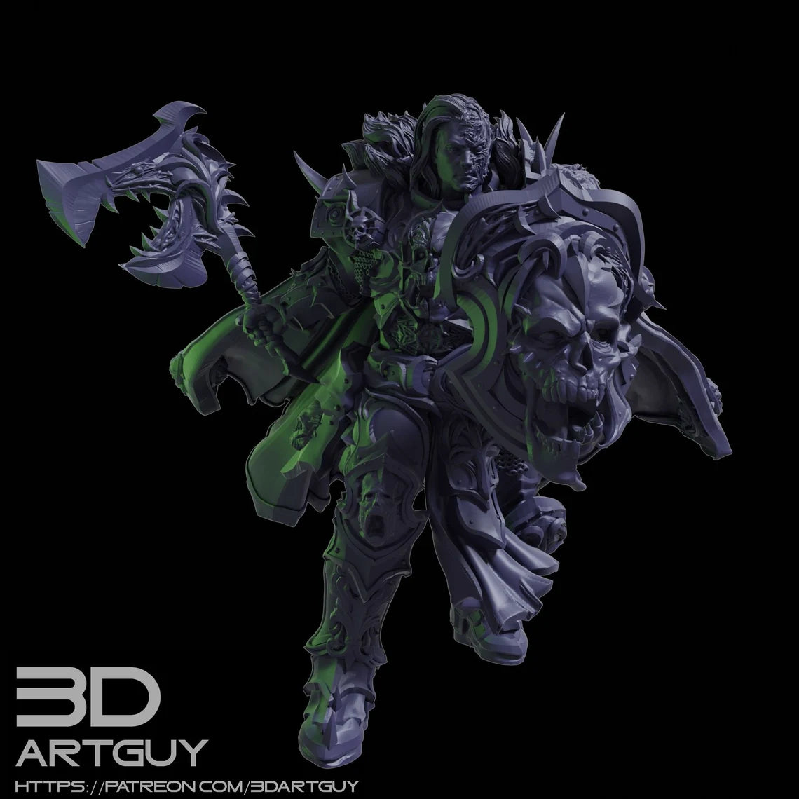 3DArtGuy - Chaos Knight Warhammer 40K