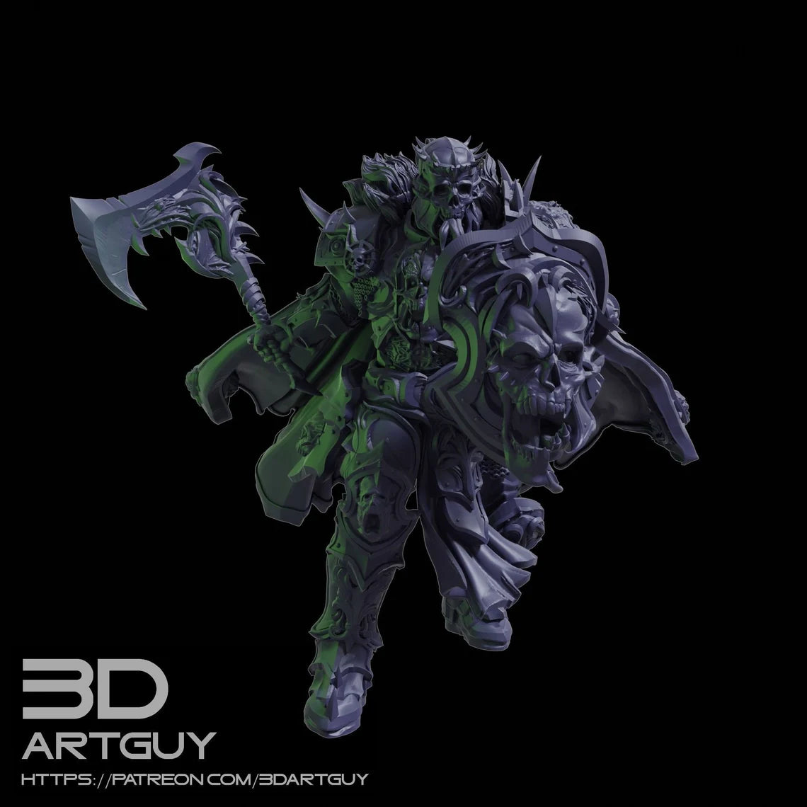 3DArtGuy - Chaos Knight Warhammer 40K
