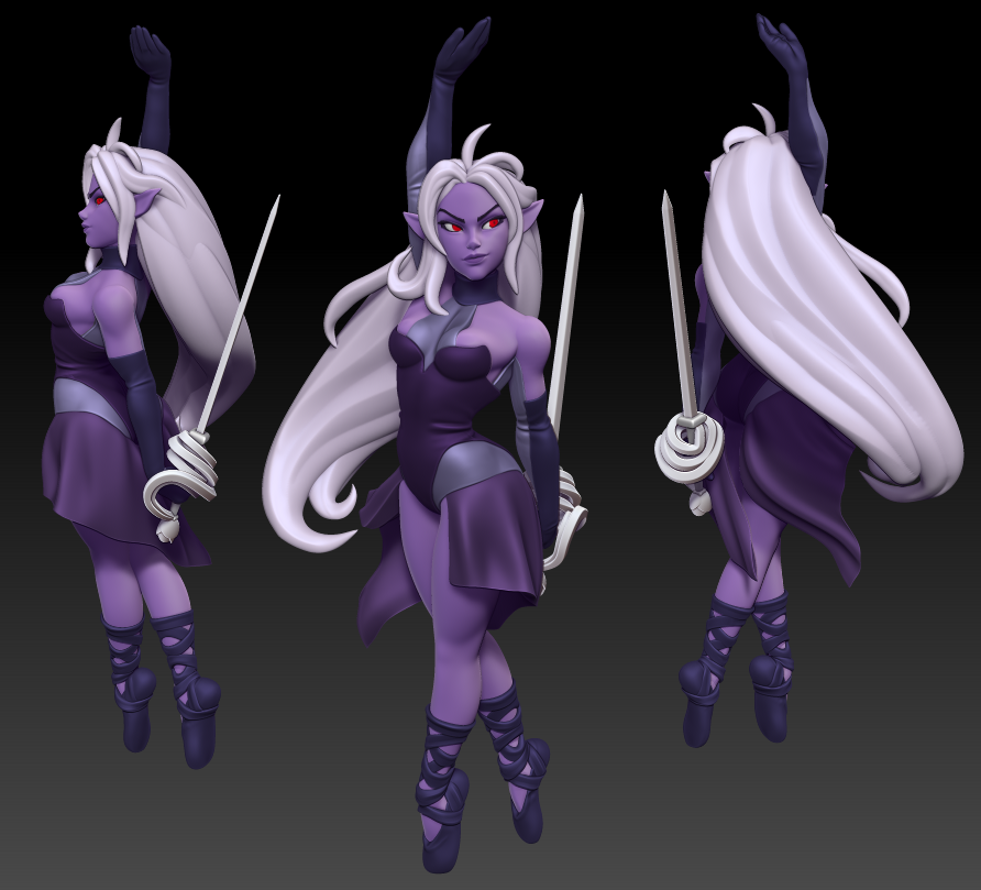 Twin Goddess Miniatures - Web Dancer - Superhero 2024 June