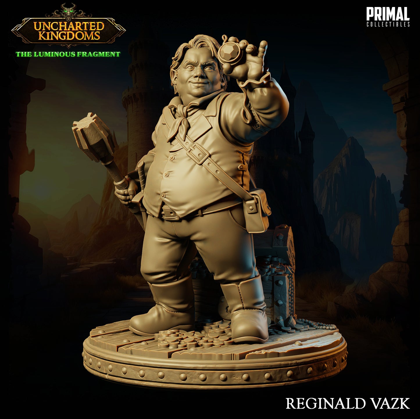 Primal Collectibles - Regis Vazk, Halfing Rogue - UK The Louminus Fragment 2024 April