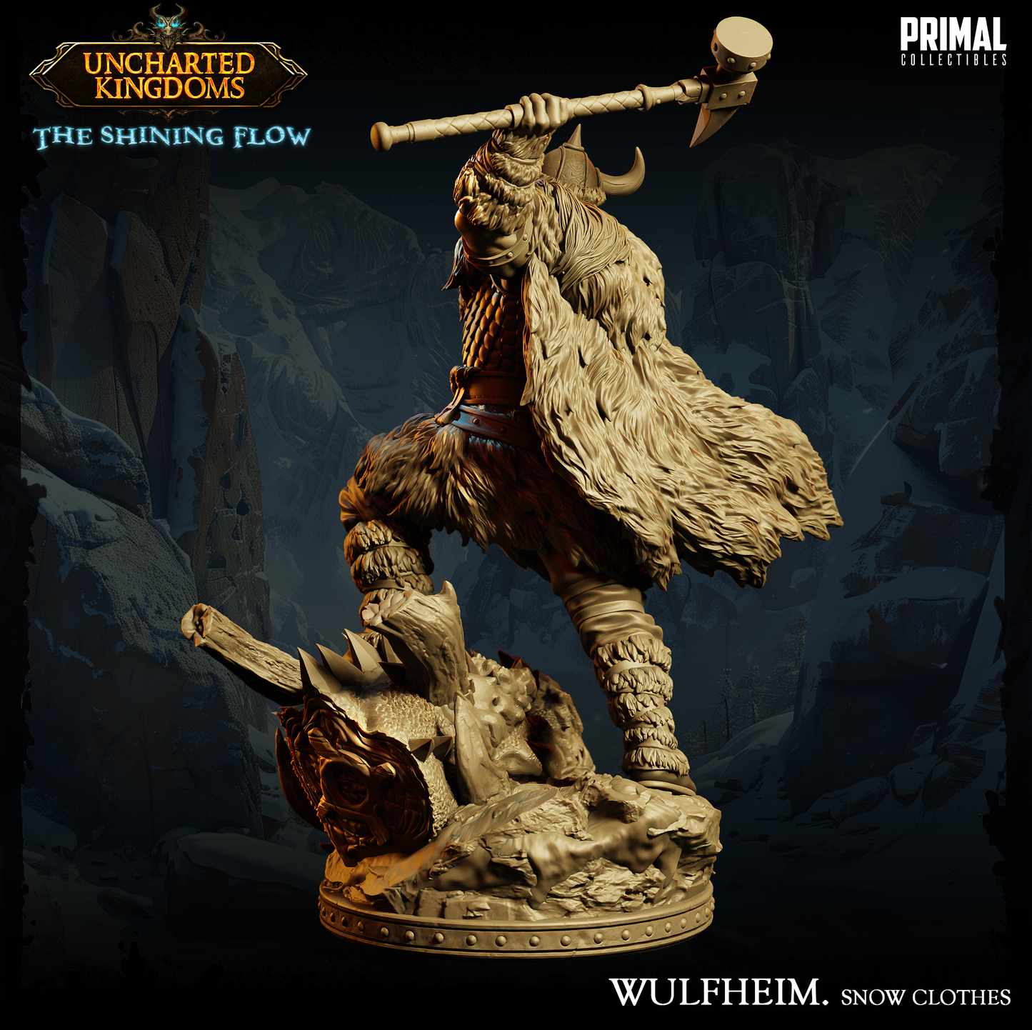 Primal Collectibles - Wulfgar Wulfheim, Human Barbarian - UK The Shining Flow 2024 June