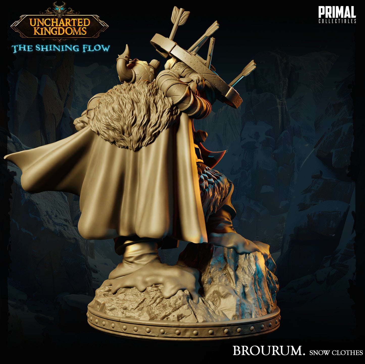 Primal Collectibles - Dwarf Bruenor Battlehammer Snow Clothes - UK The Shining Flow 2024 May
