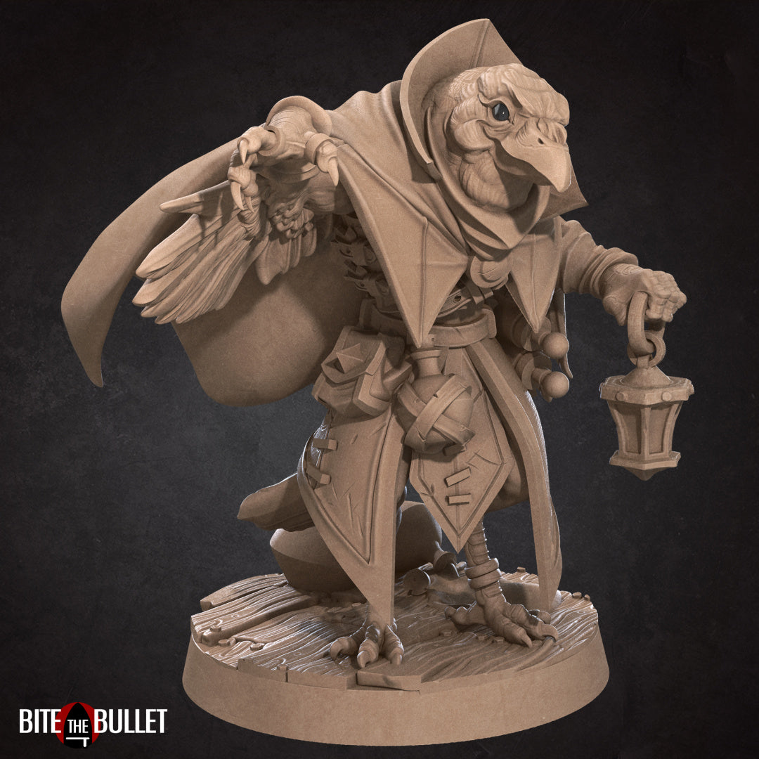 Bite the Bullet - Jen, Kenku Alchemist - Owlfolks August 2023