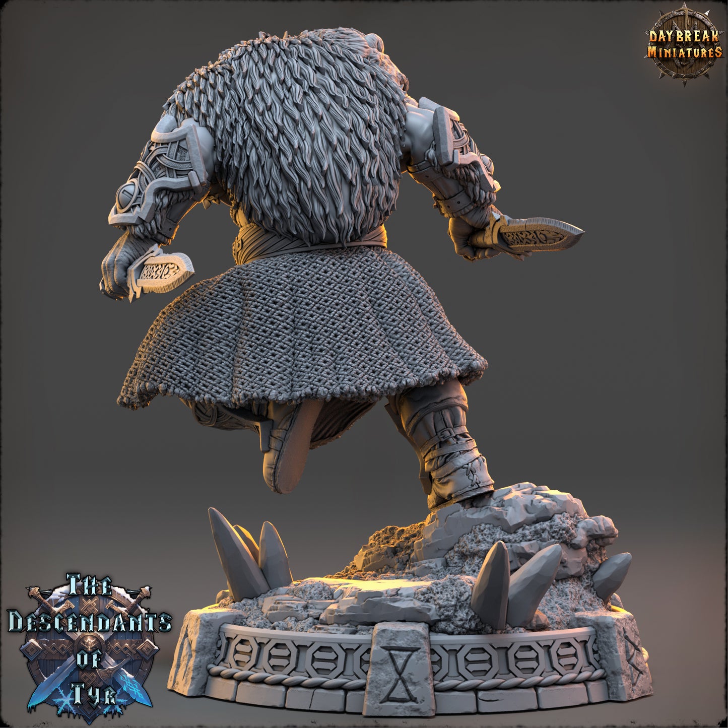 Daybreak Miniatures - Leif Ashwarden - Northmen, The Descendants of Tyr 2024 December