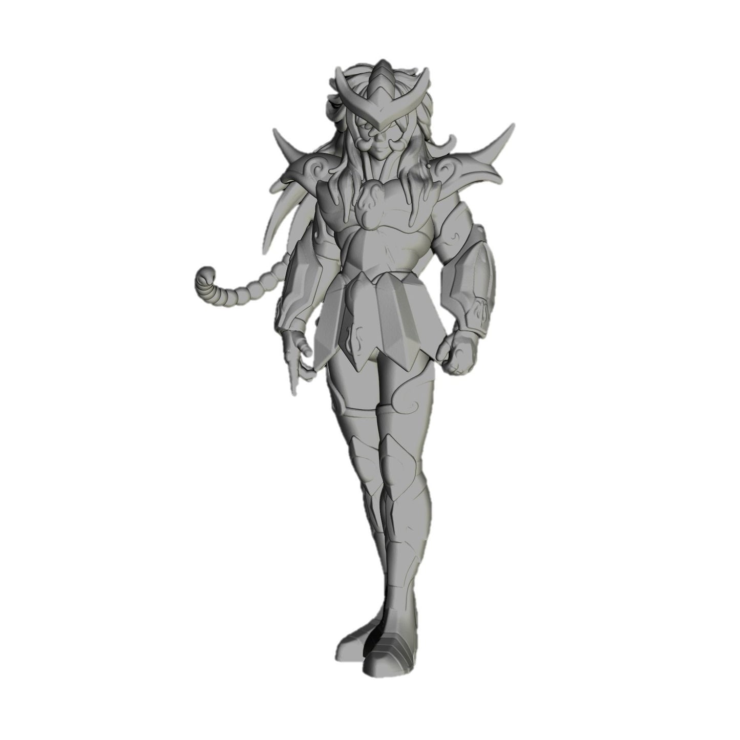 Hardcore Miniatures - Milo de Escorpion, Caballeros Dorados, Caballeros del Zodiaco