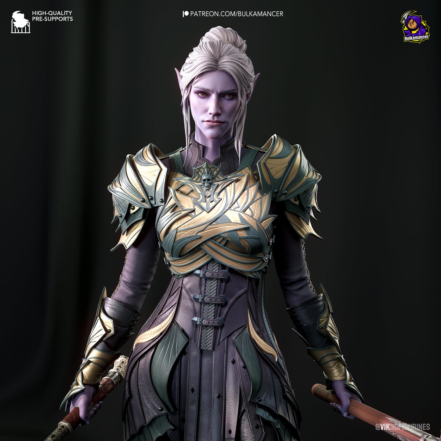 Bulkamancer - Minthara, Drow Cleric - Baldurs Gate 3