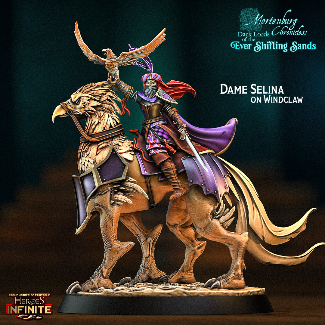 Heroes Infinite Raging Heores - Dame Selina on WIndclaw - Mortenburg Chronicles 2025 April