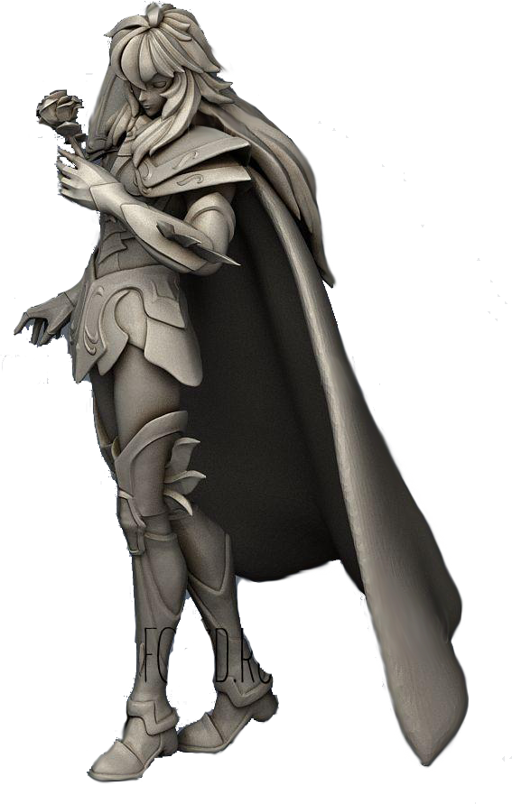 Hardcore Miniatures - Afrodita de Picis, Caballeros Dorados, Caballeros del Zodiaco