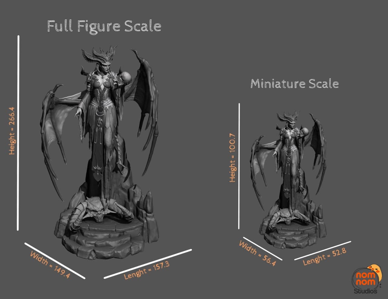 NomNom Figures - Lilith, Matriarch of Demons - Diablo