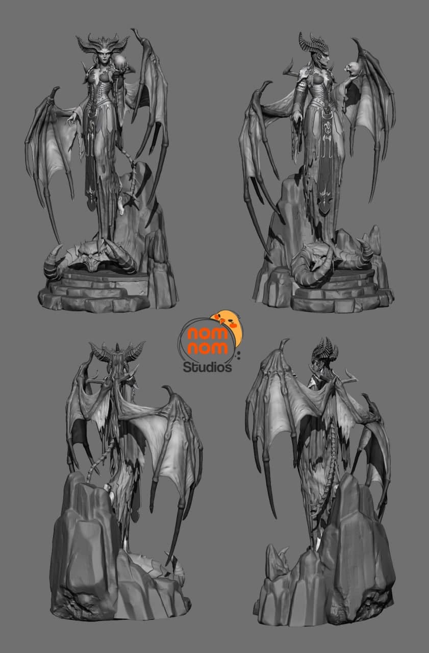 NomNom Figures - Lilith, Matriarch of Demons - Diablo