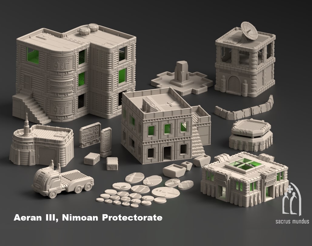 Sacrusmundus - Aeran III Nimoan Protectorate, Terrain - 2021 December