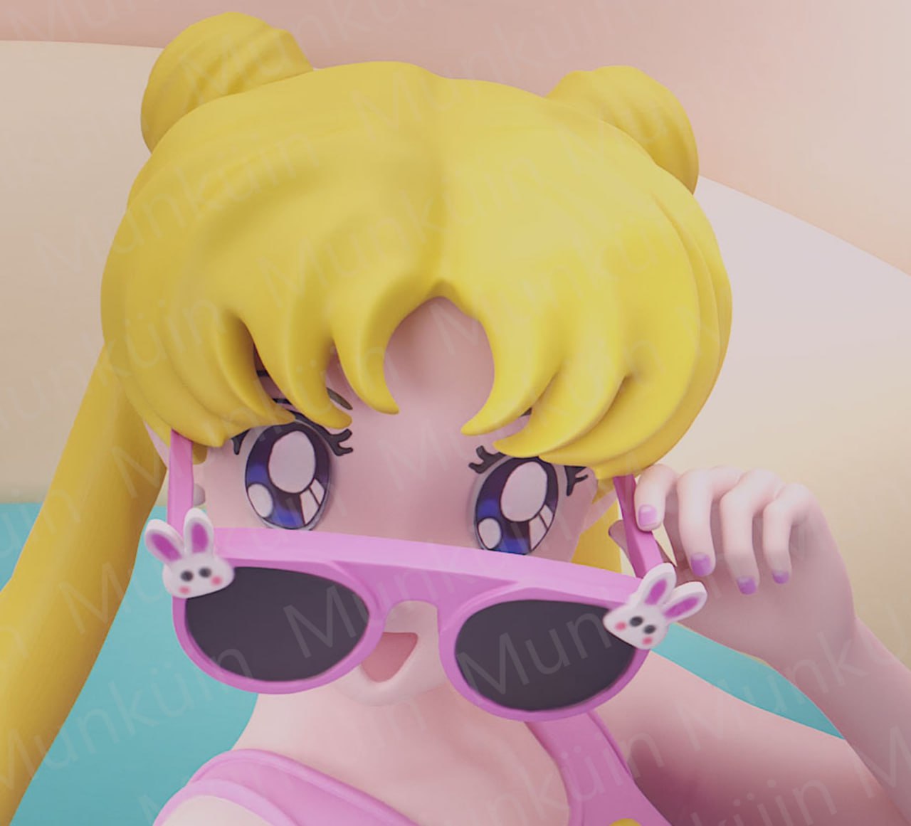Munkuin - Serena Tsukino Bikini, Sailor Moon 150mm