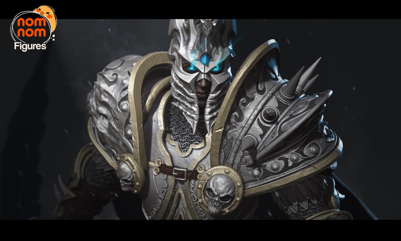 NomNom Figures - Arthas Menethil, The Lich King - World of Warcraft
