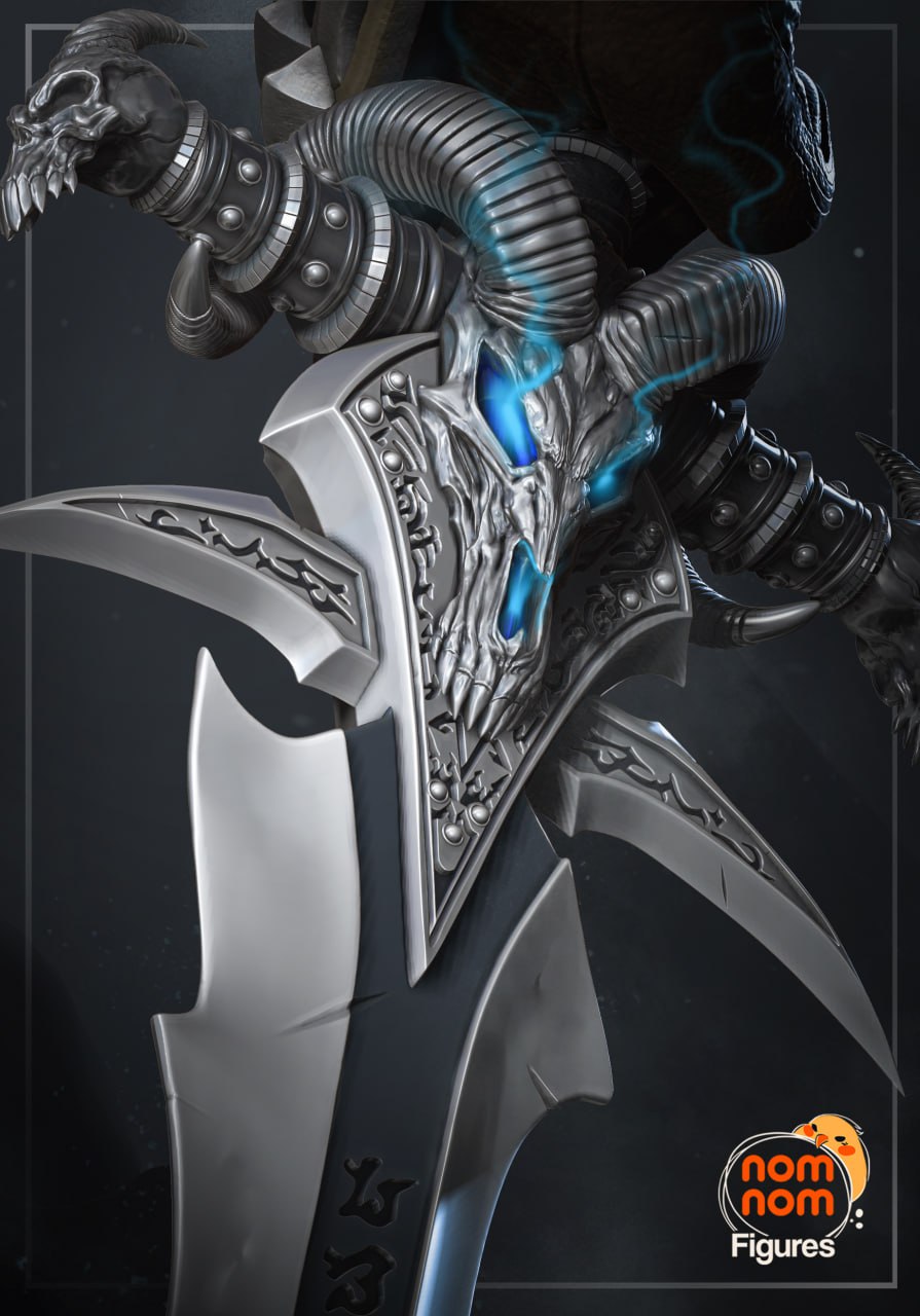 NomNom Figures - Arthas Menethil, The Lich King - World of Warcraft