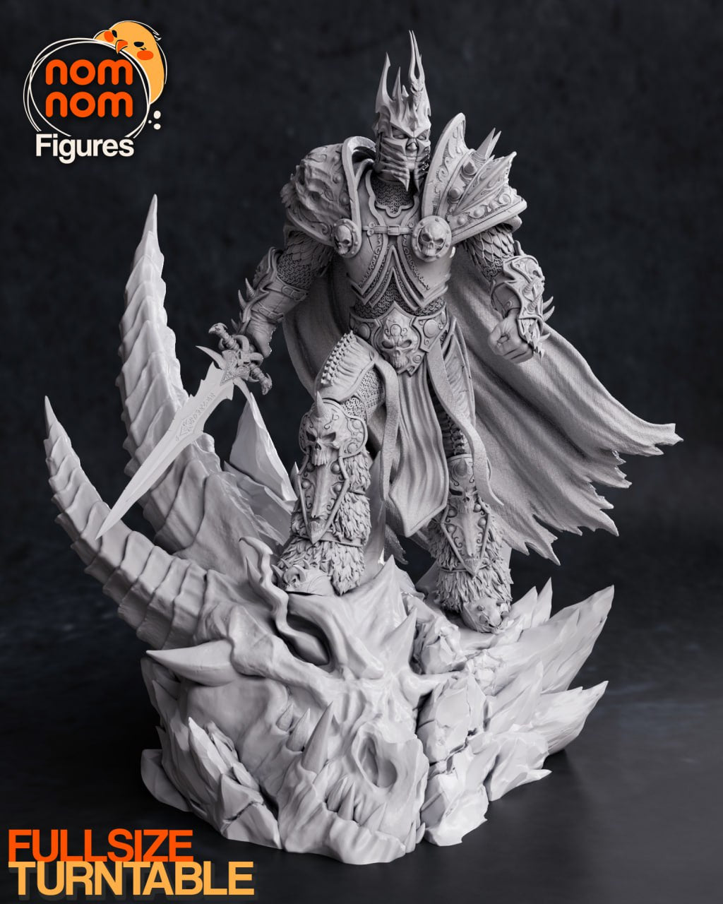 NomNom Figures - Arthas Menethil, The Lich King - World of Warcraft